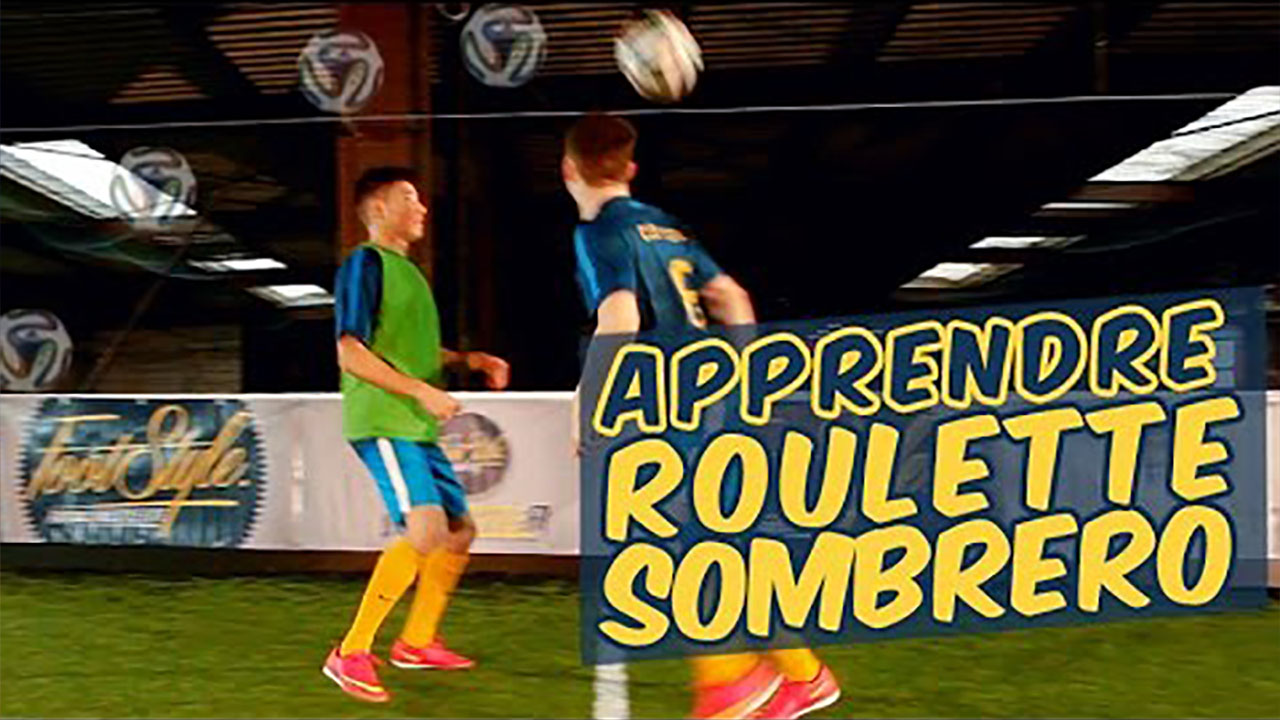 Technique de la roulette au foot