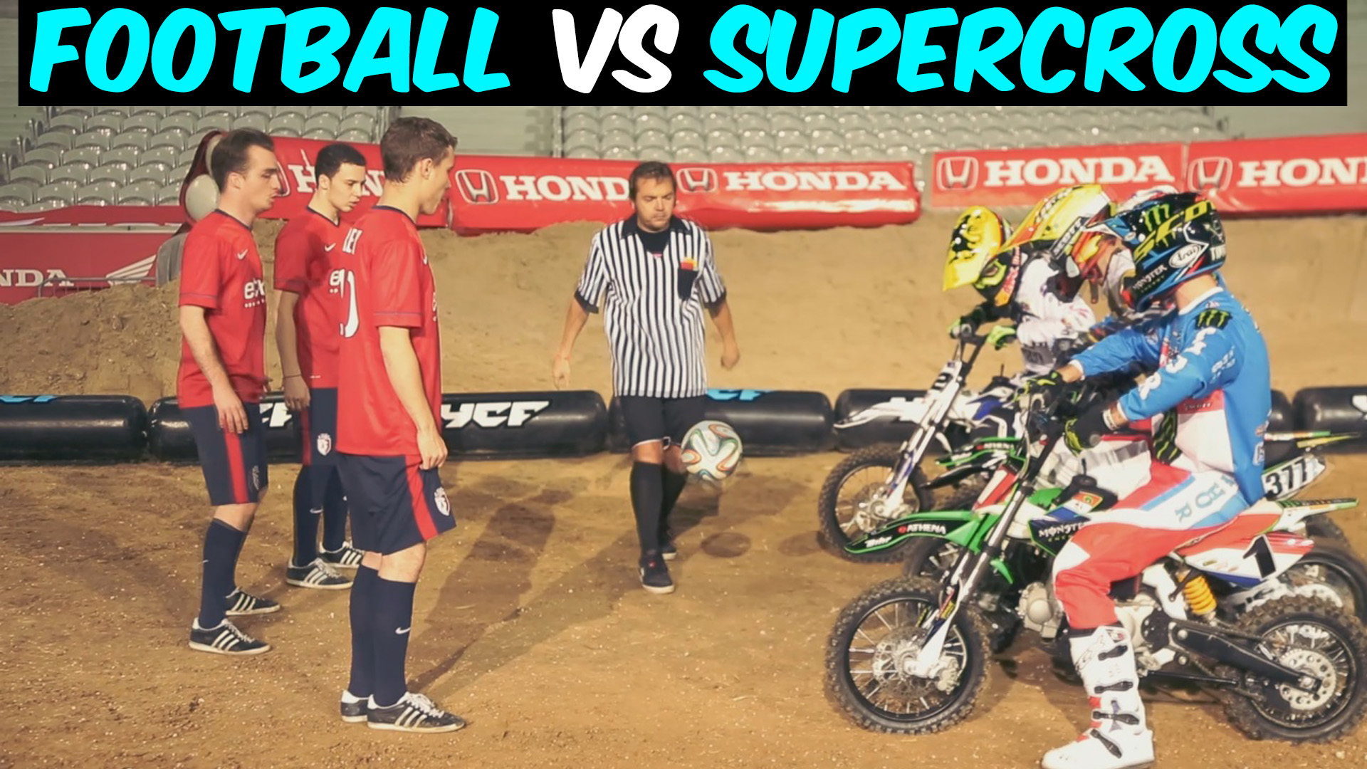 Football vs Supercross !